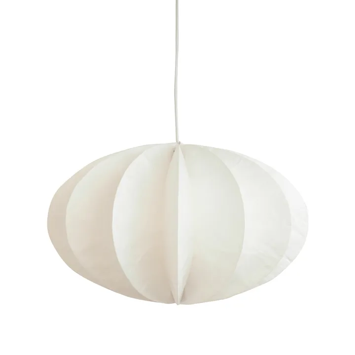 Pumpkin pendellampe - White (hvit), Ø48x47 cm - Watt & Veke