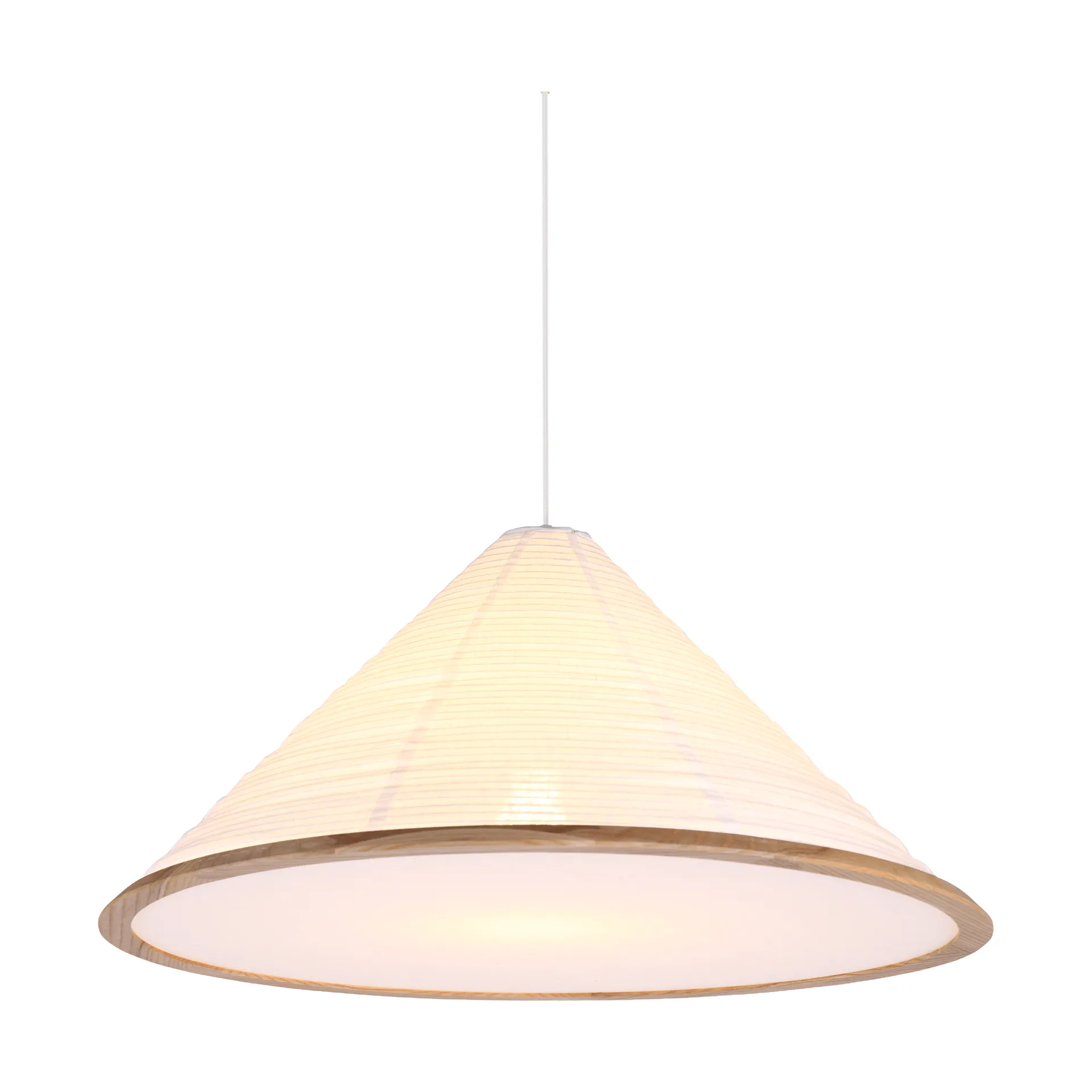 Shiro pendel lampe, White, Ø60x29 cm Watt & Veke