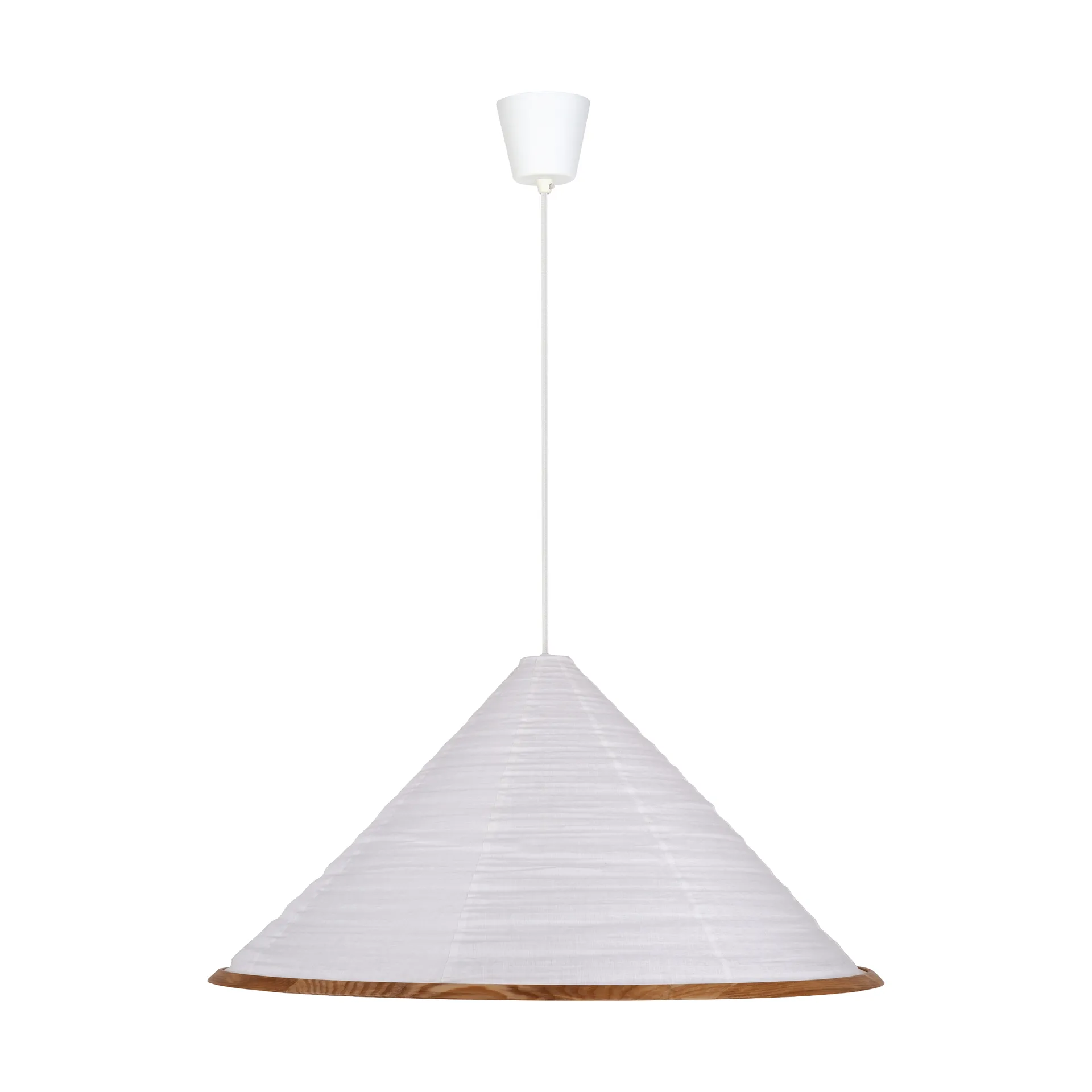 Shiro pendel lampe, White, Ø80x39 cm Watt & Veke
