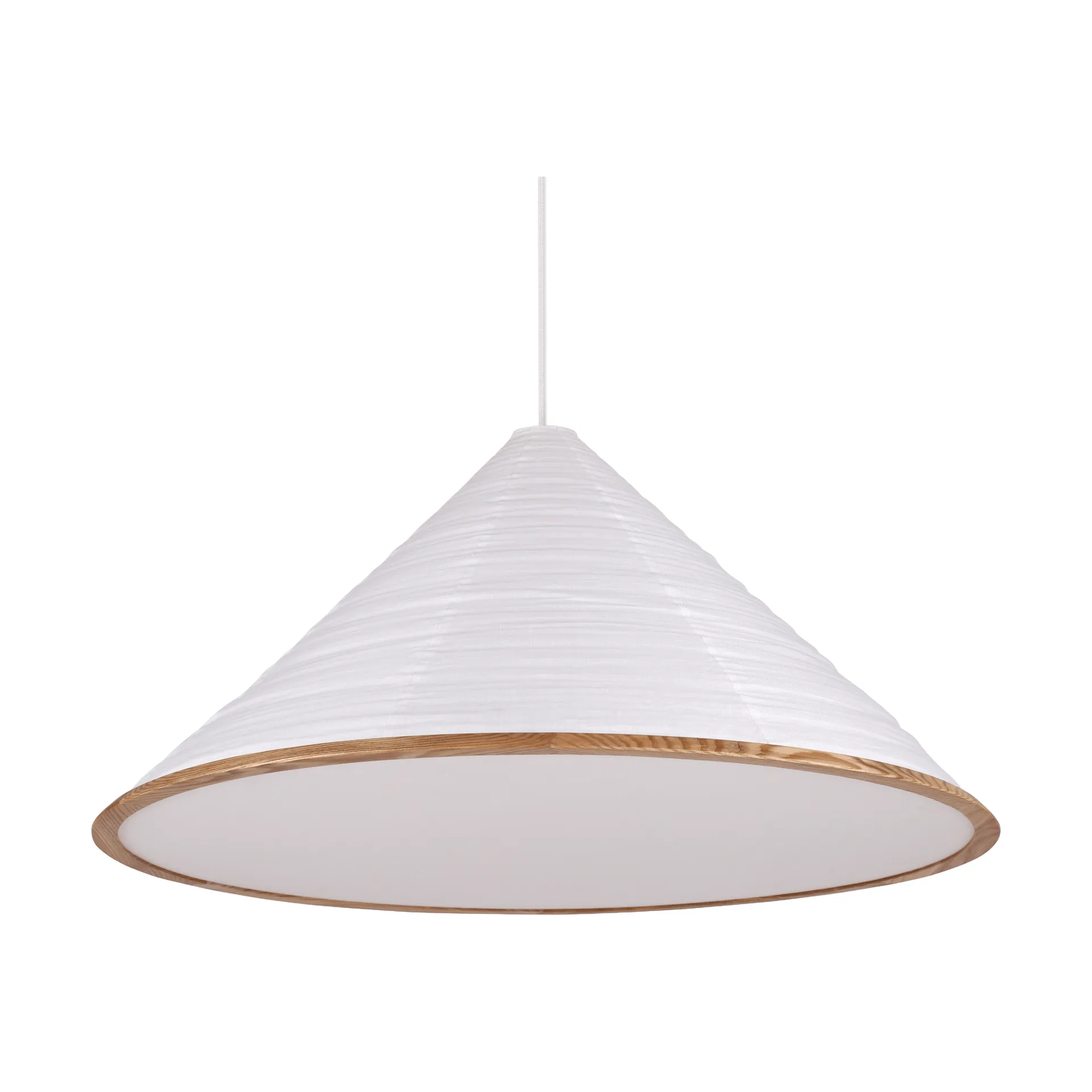 Shiro pendel lampe, White, Ø80x39 cm Watt & Veke