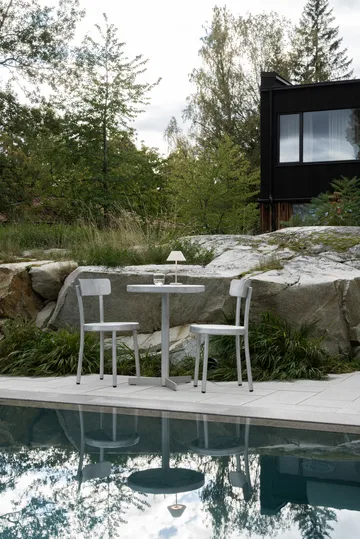 Teya bordlampe portabel - Offwhite, Ø15x26 cm - Watt & Veke