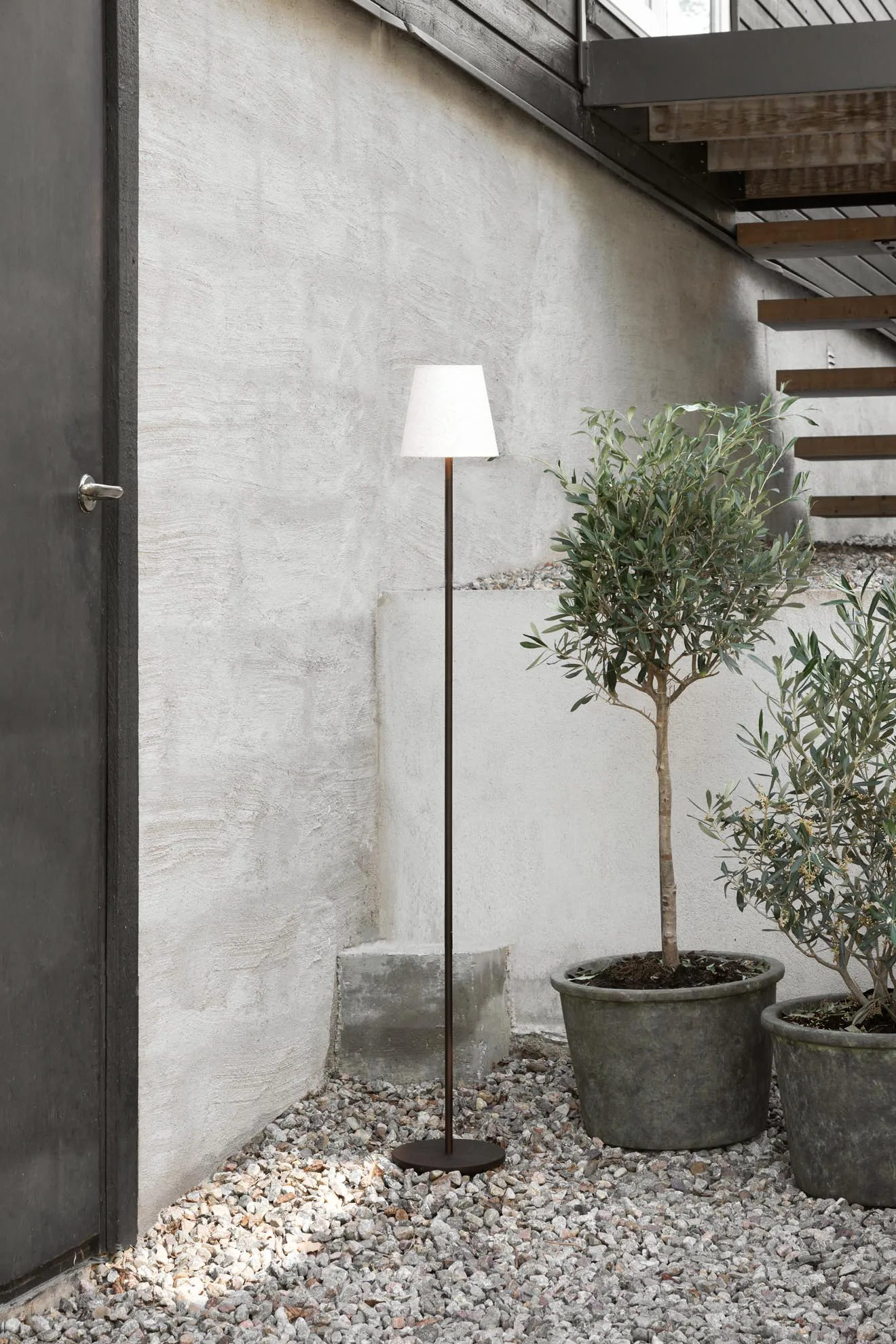 Tyra floor portabel gulvlampe Ø14 cm, Coffee Watt & Veke