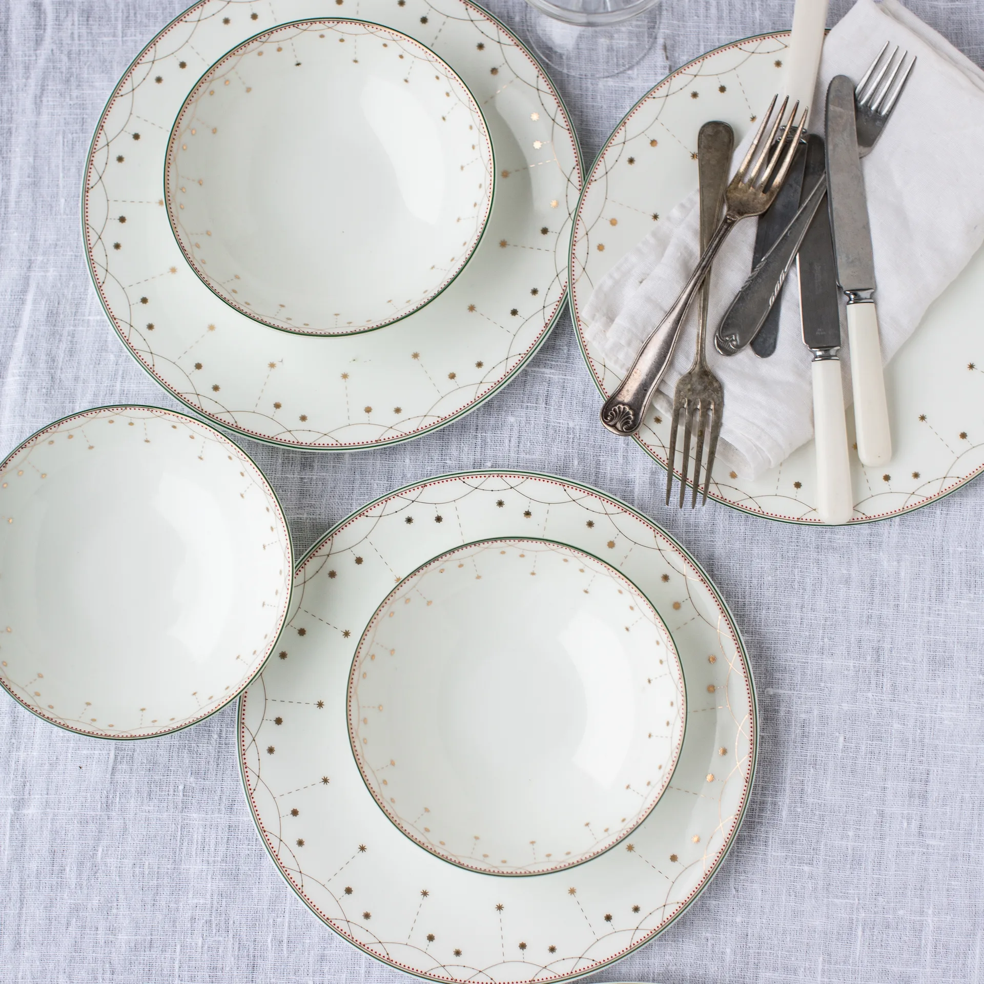 Julemorgen dyp tallerken, 16 cm Wik & Walsøe