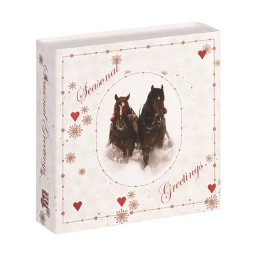 Julemorgen fyrstikker - Hest - Wik & Walsøe
