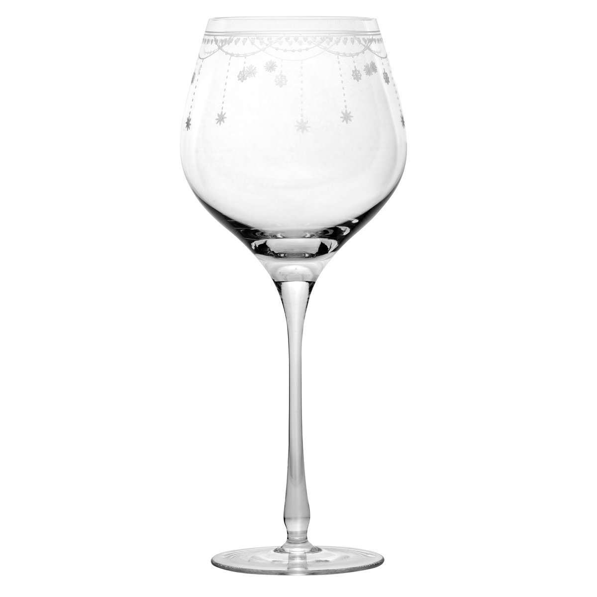 Julemorgen rødvinsglass 50 cl