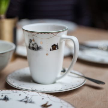 Julemorgen skål til 30 cl kopp - hvit - Wik & Walsøe