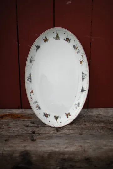 Julemorgen Story ovalt fat - 39 cm - Wik & Walsøe