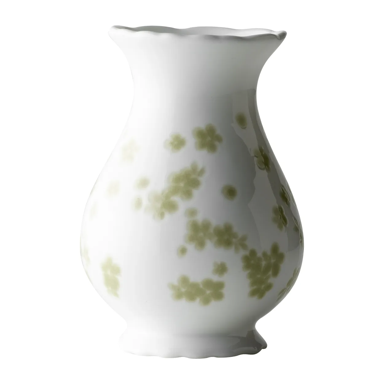 Wik & Walsøe Slåpeblom vase 12 cm Grønn