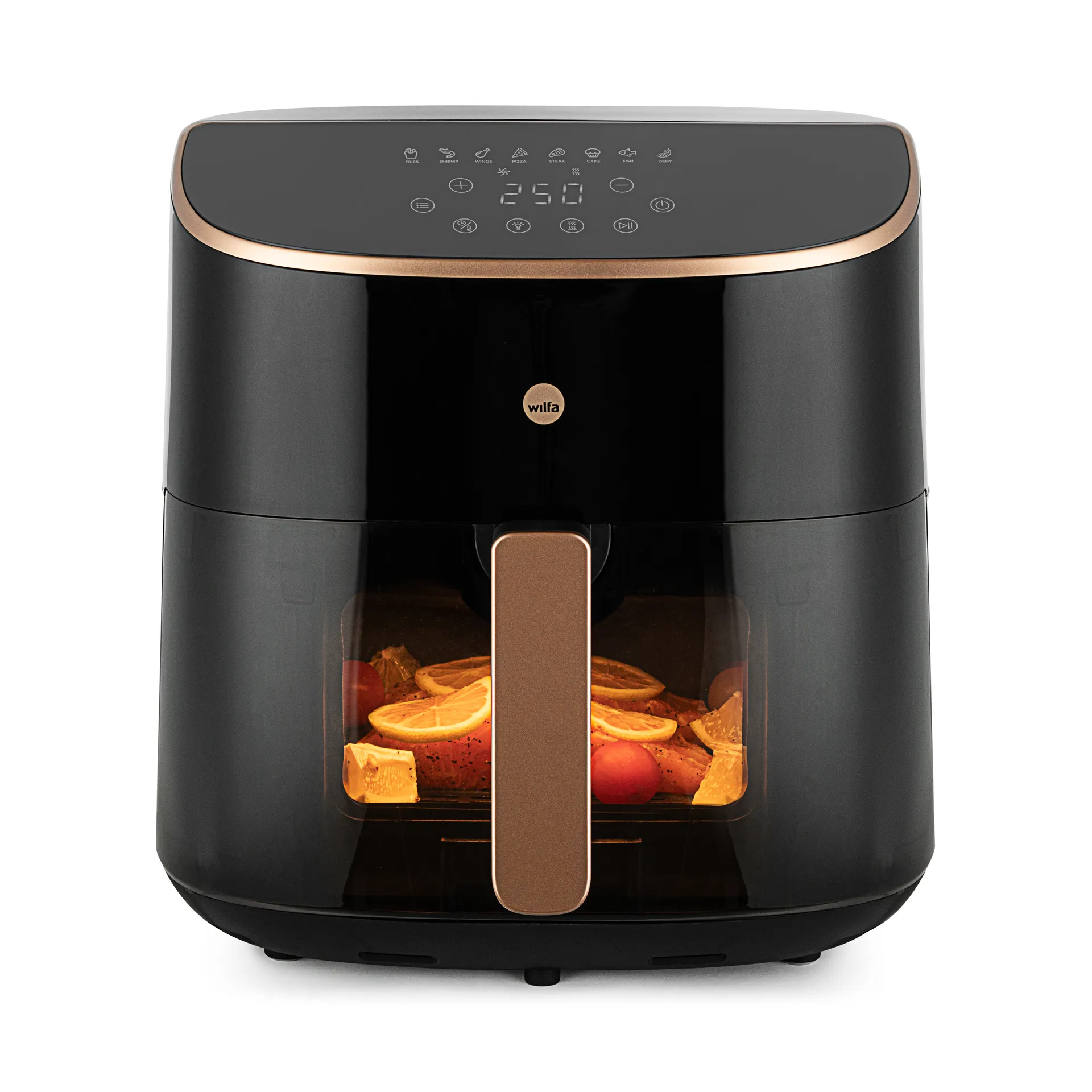 AFD-80 Split Airfryer XL 8 L, Svart Wilfa