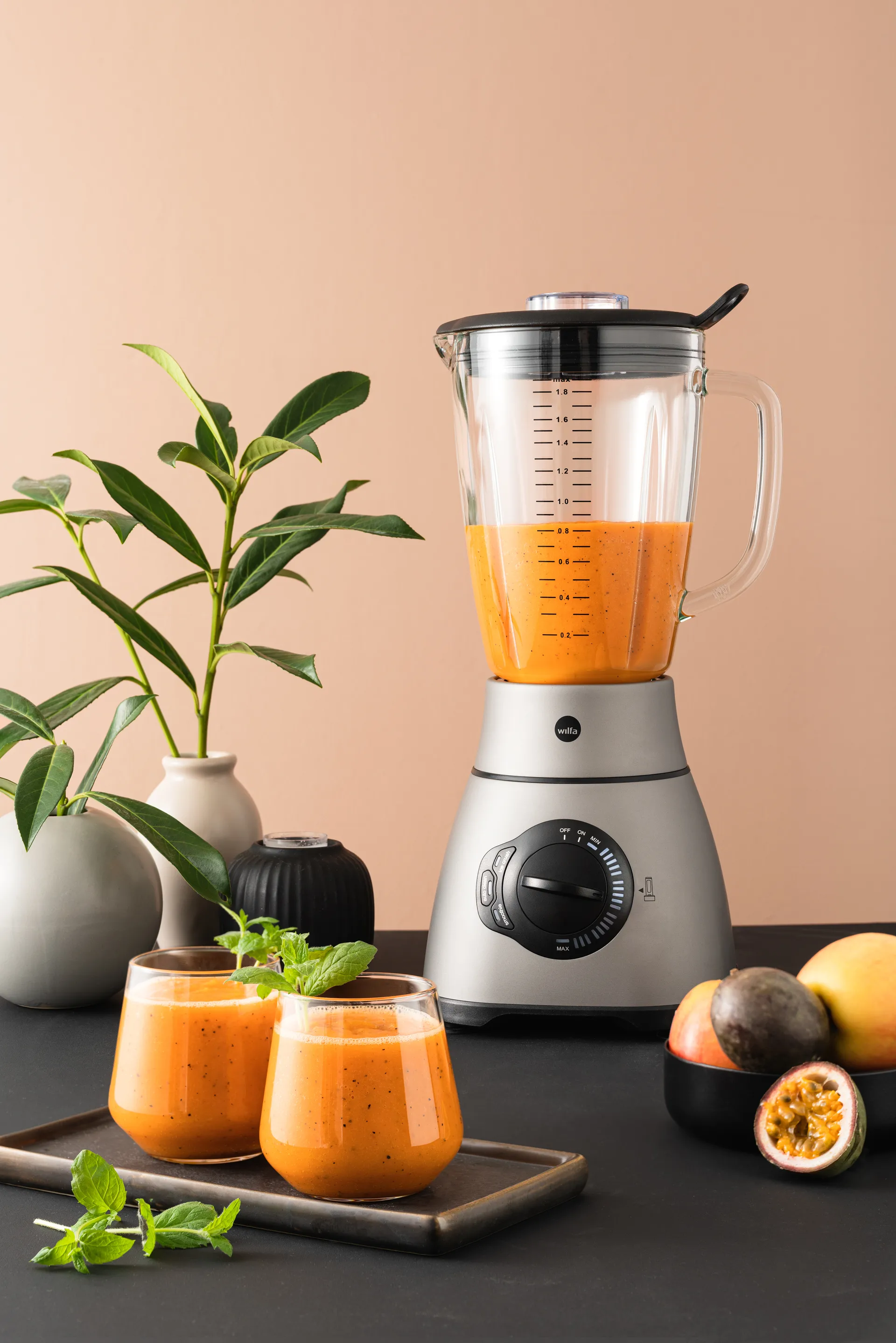 BBLSP-1800T Xplode Vital blender 1,8 L, Grå Wilfa