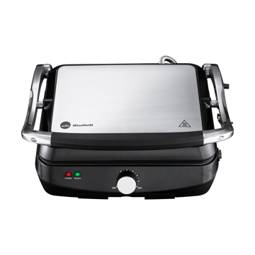 CG-2000B minigrill med justerbar termostat - Sølv - Wilfa