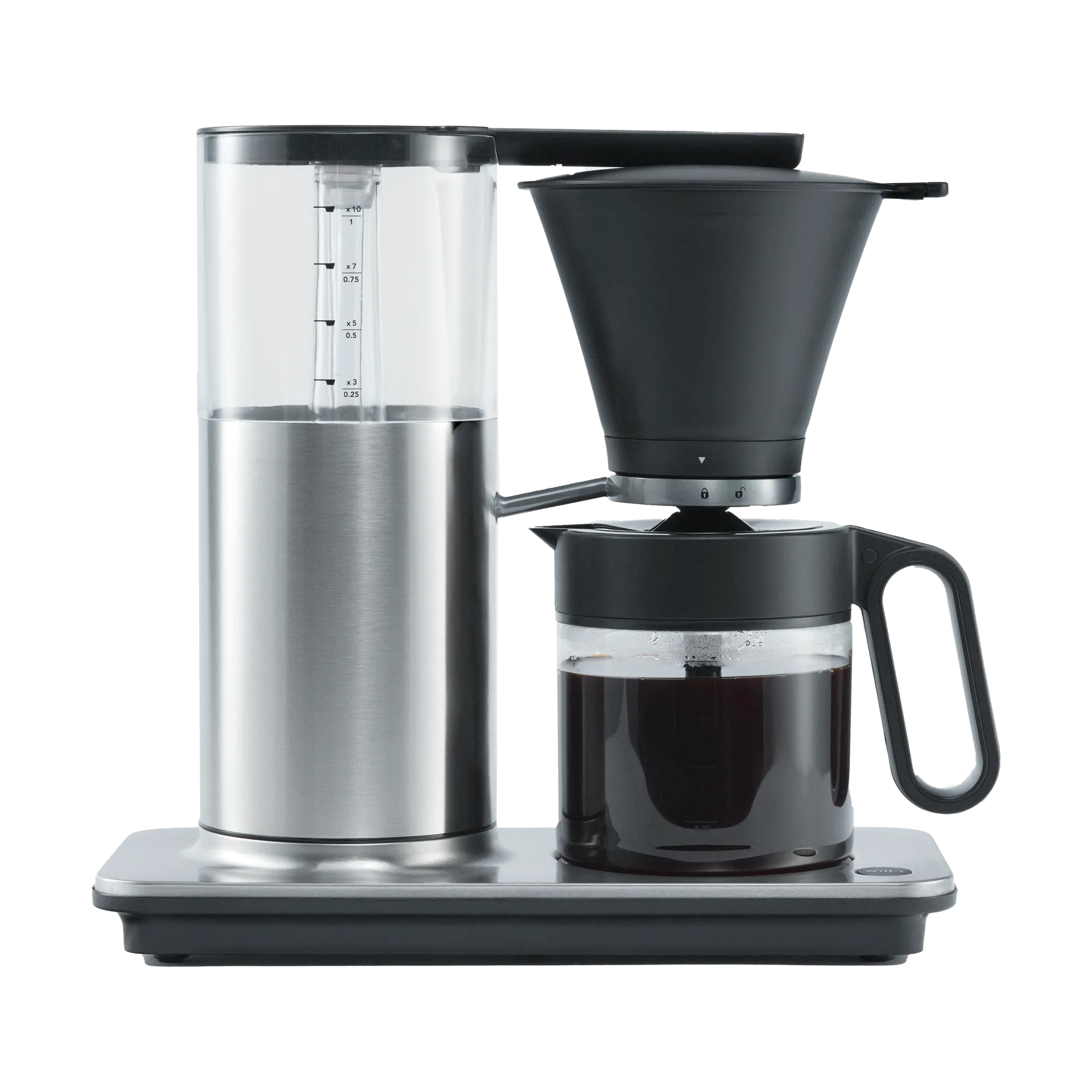 CM3S-A100 Classic Pause kaffetrakter, 10 kopper, Sølv Wilfa
