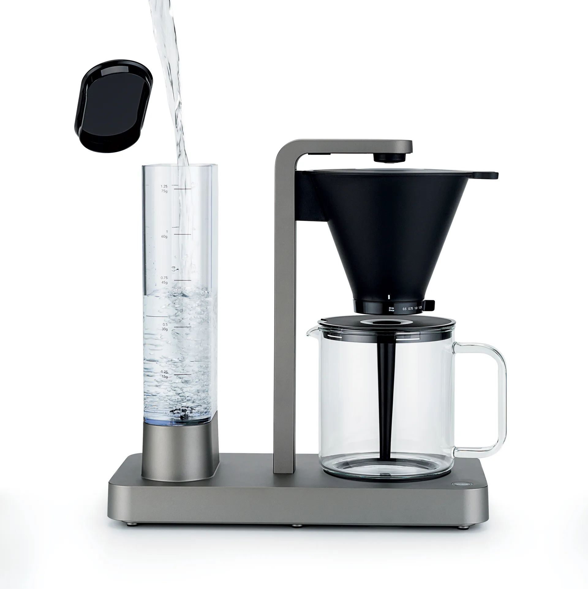 CM7T-125 performance kaffetrakter 1,25 L, Sølv Wilfa