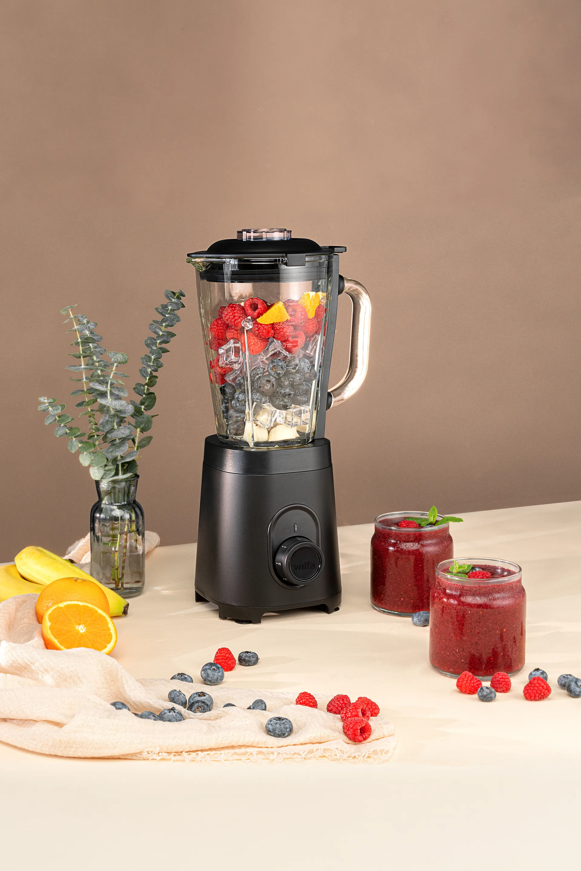DBL-1200B Daily blender 1,5 L, Svart Wilfa