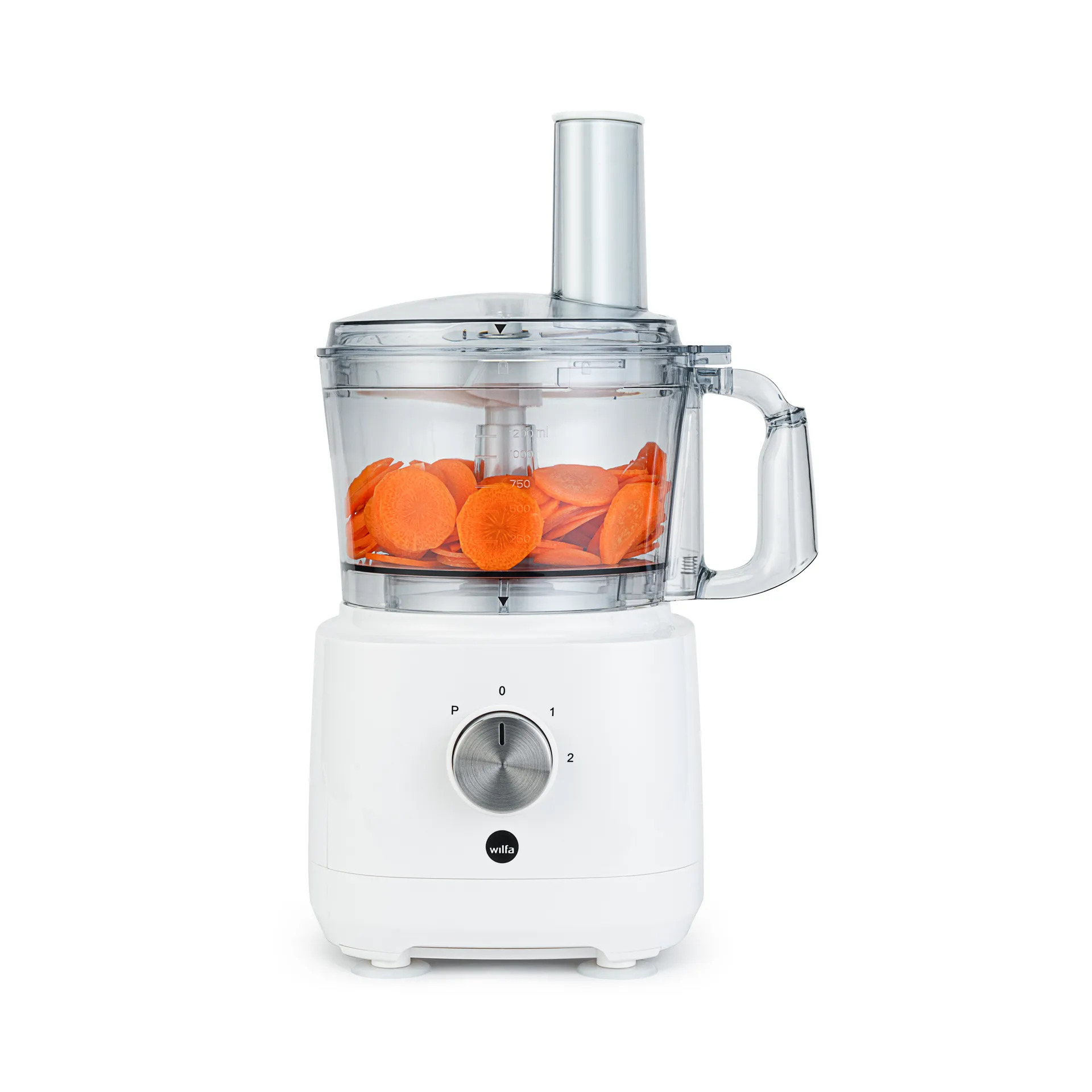 FP2-1000W Easy foodprocessor 1,2 L, Hvit Wilfa