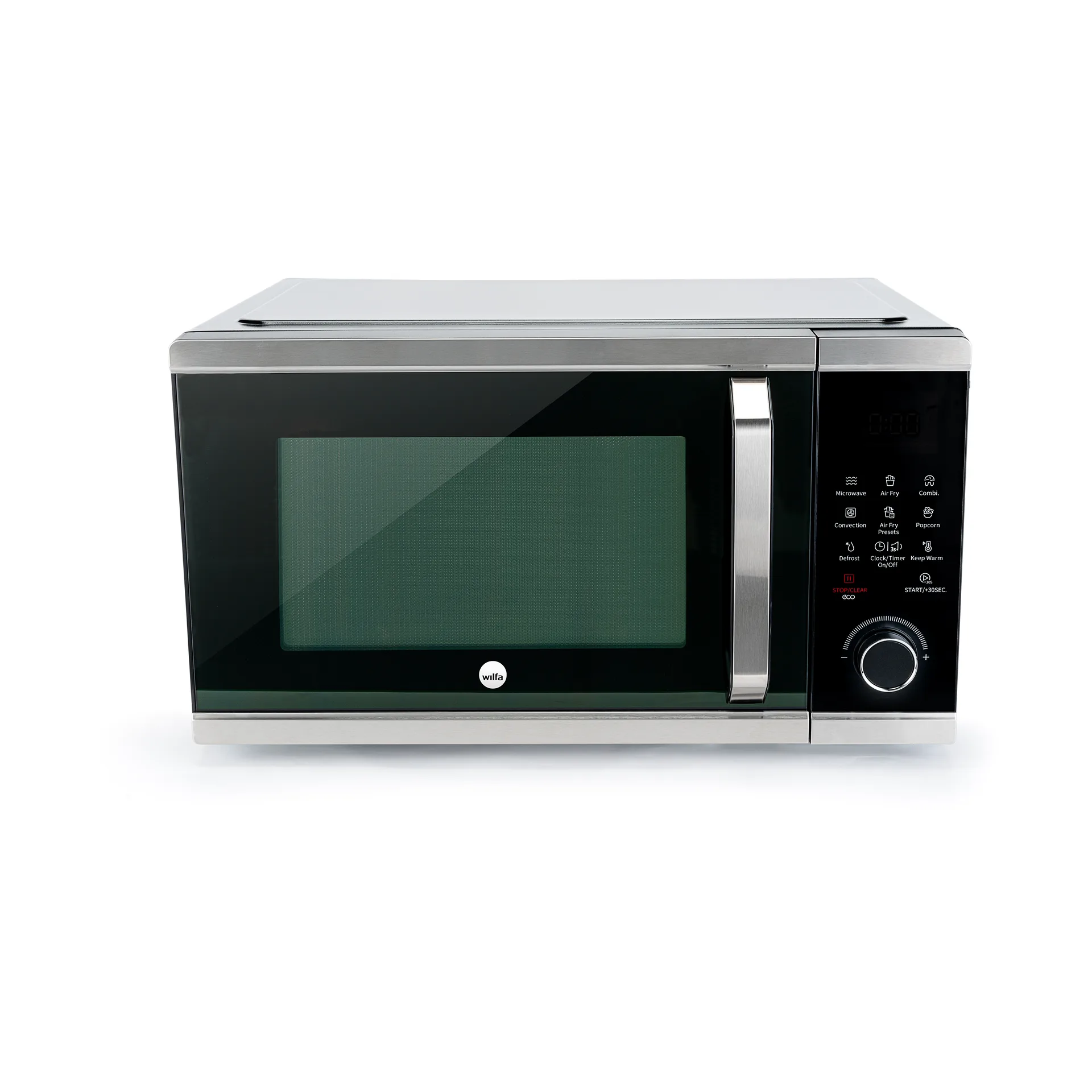 MAC-25S Multioven 3-in-1 mikrobølgeovn, Svart-sølv Wilfa