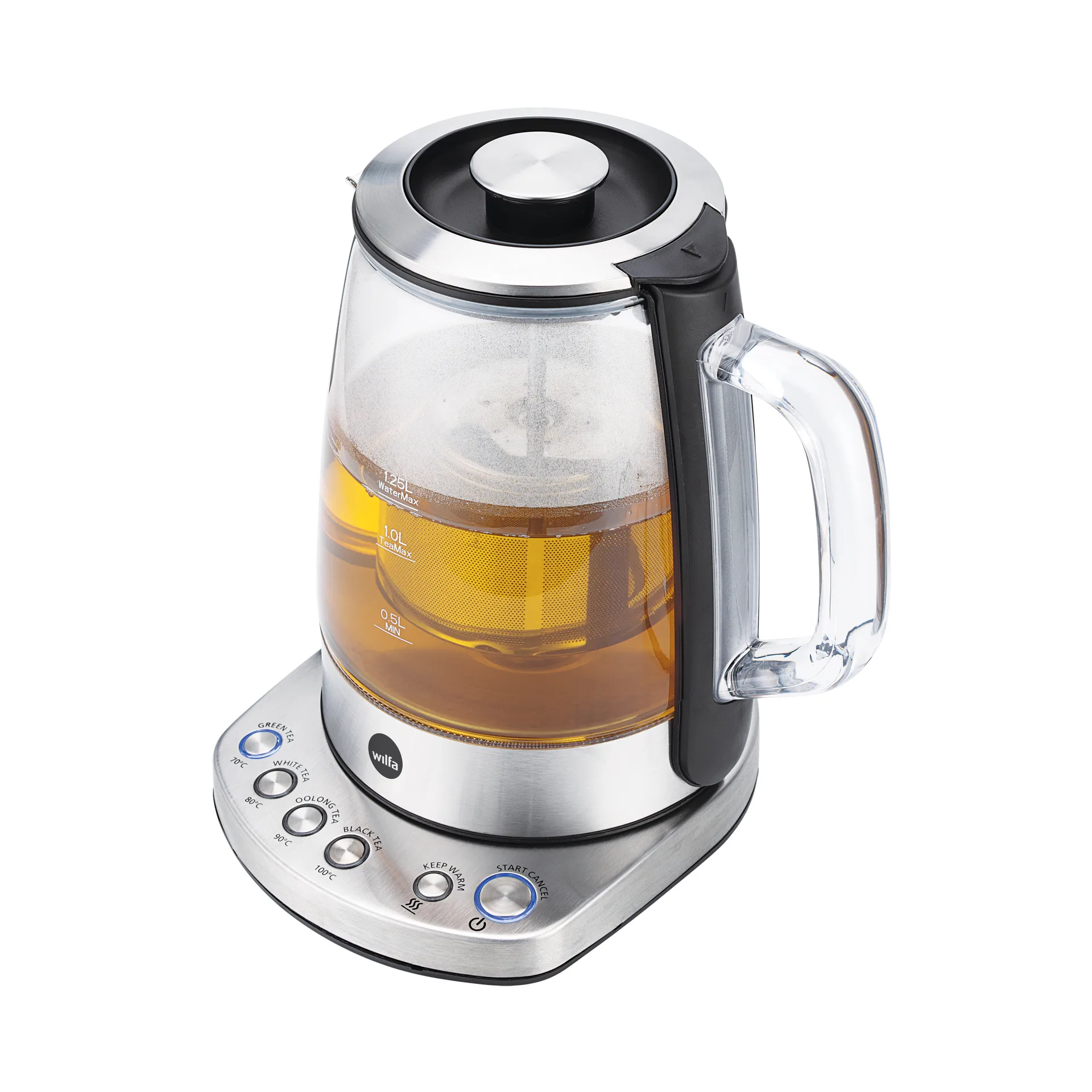 TM1-1500S Cha tekanne 1,25 L, Sølv Wilfa
