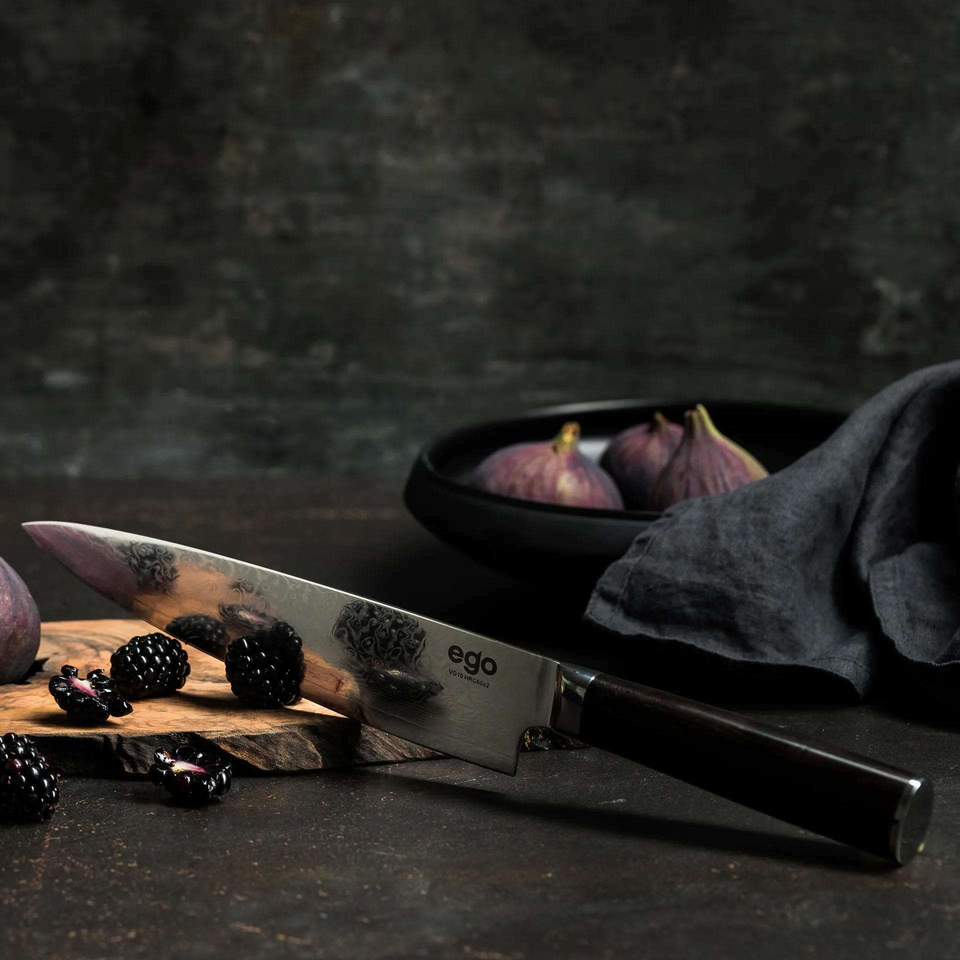 VG10 kokkekniv, 20 cm Wilfa