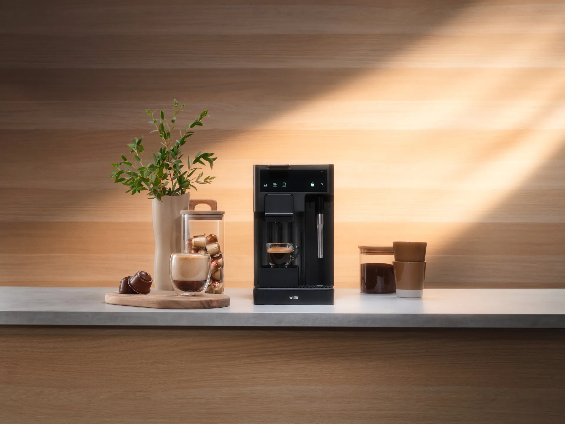 Volo MMA1T-TCM20 multi kaffemaskin, Svart Wilfa