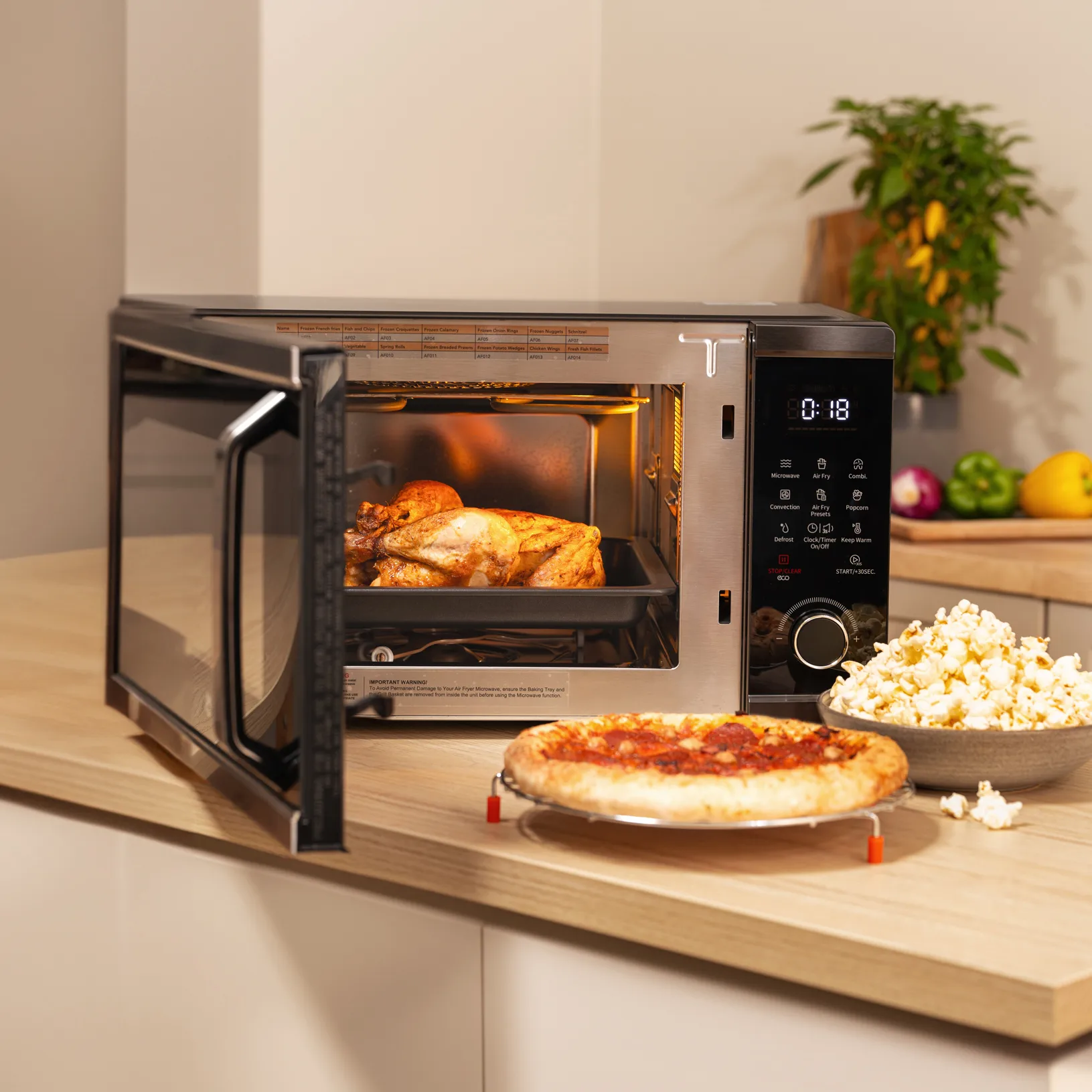 Wilfa 3-i-1 multiovn, Svart, 25 l Wilfa