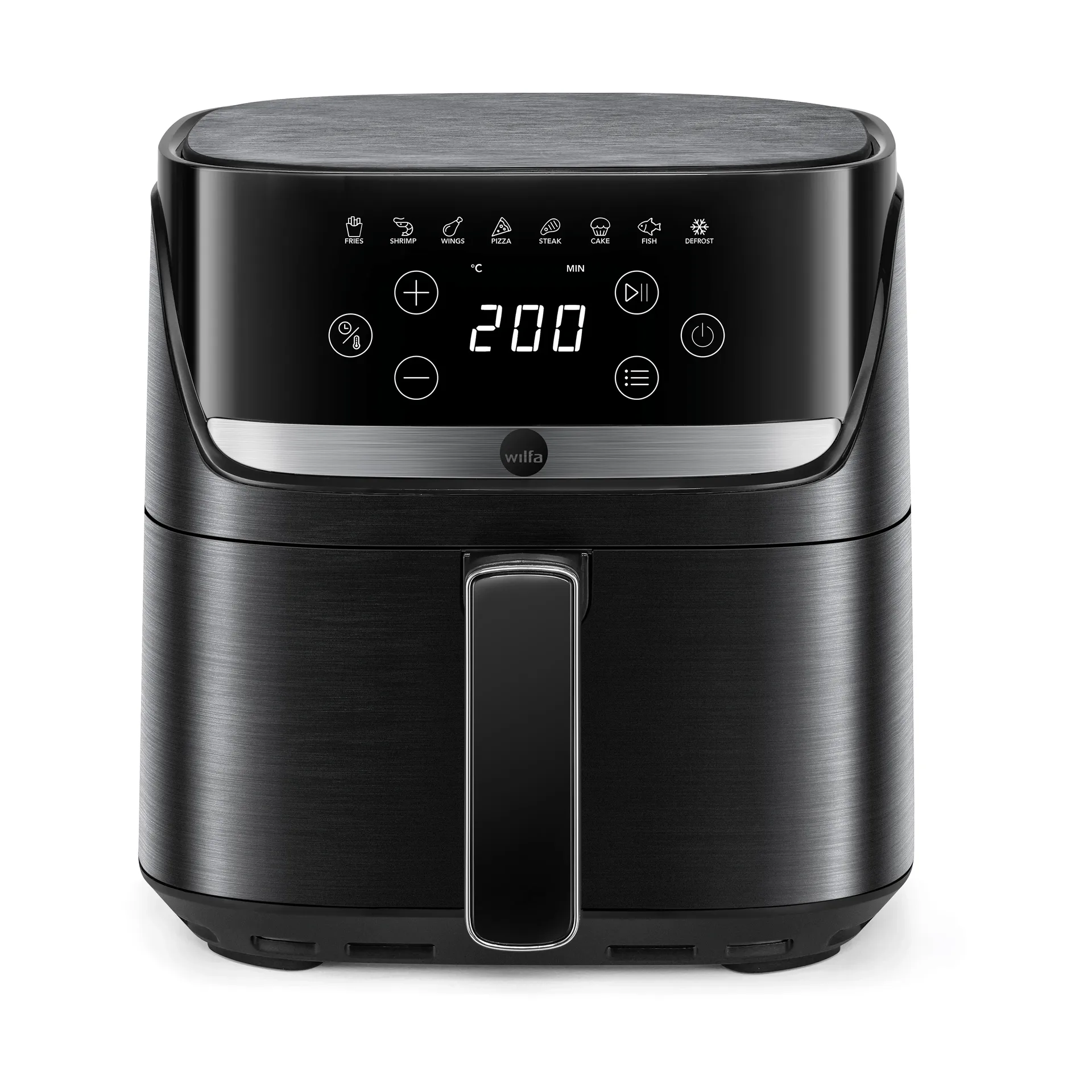 Wilfa AF4B-40P Crispier airfryer, Svart, 4 l Wilfa