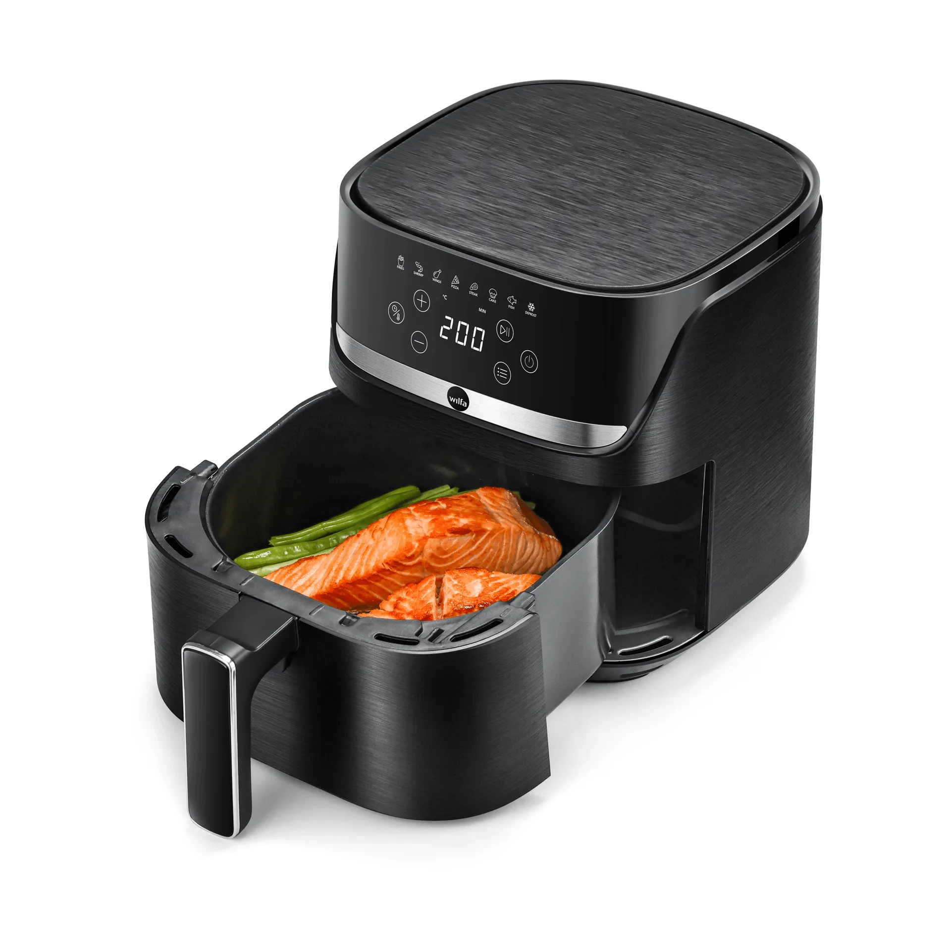 Wilfa AF4B-40P Crispier airfryer, Svart, 4 l Wilfa
