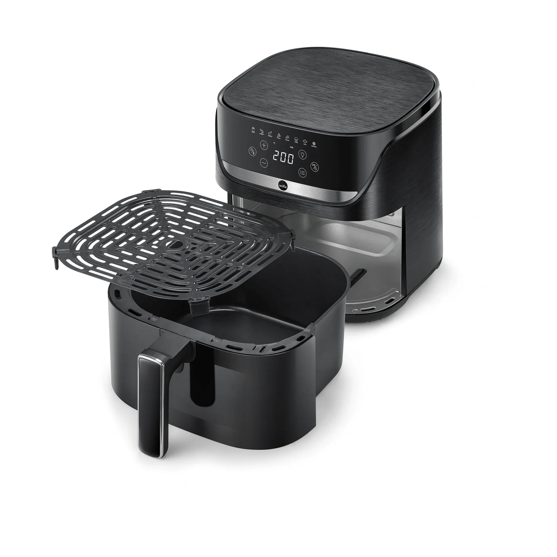 Wilfa AF5B-60P Crispier airfryer, Svart, 6 l Wilfa