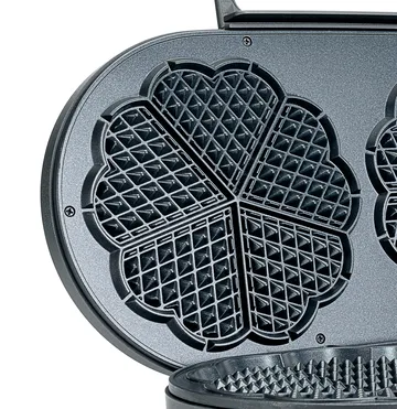 Wilfa Joy dobbelt vaffeljern - Svart, 1500 W - Wilfa