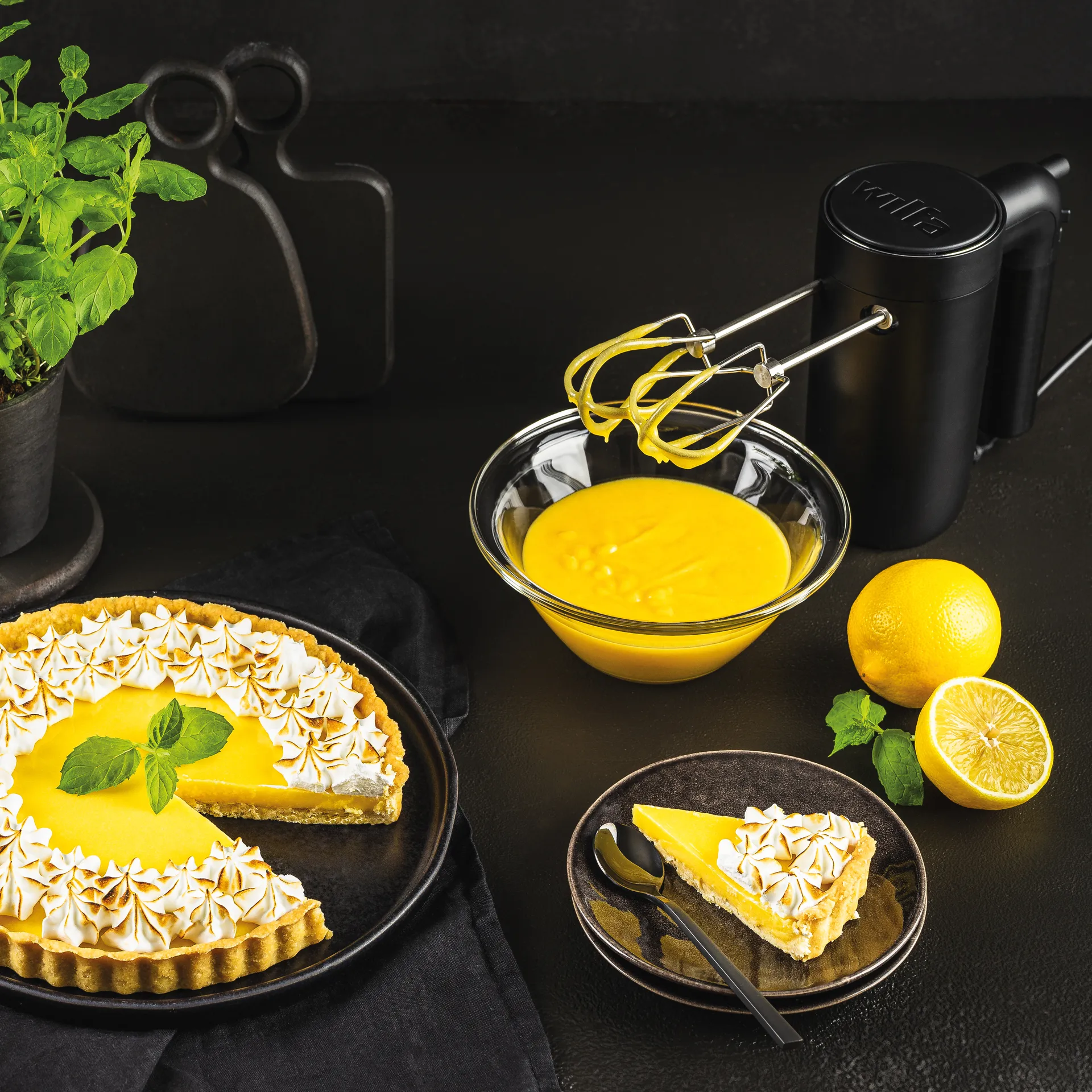 Wilfa Smooth mix håndmikser, Matt svart, 500 W Wilfa