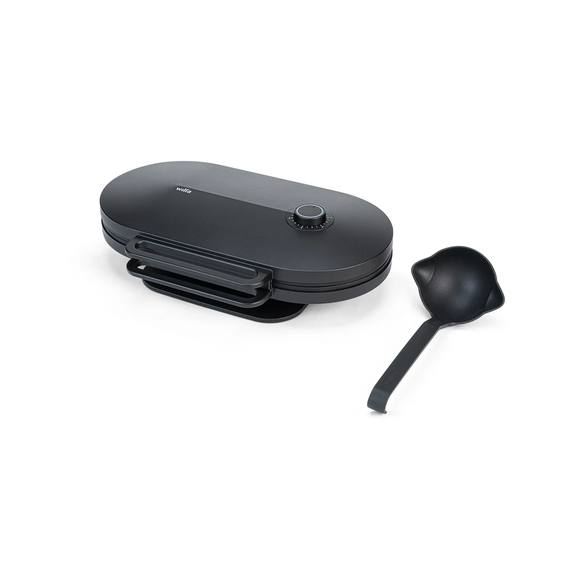 Wilfa WM6DB-220P Grand Double vaffeljern, Svart Wilfa