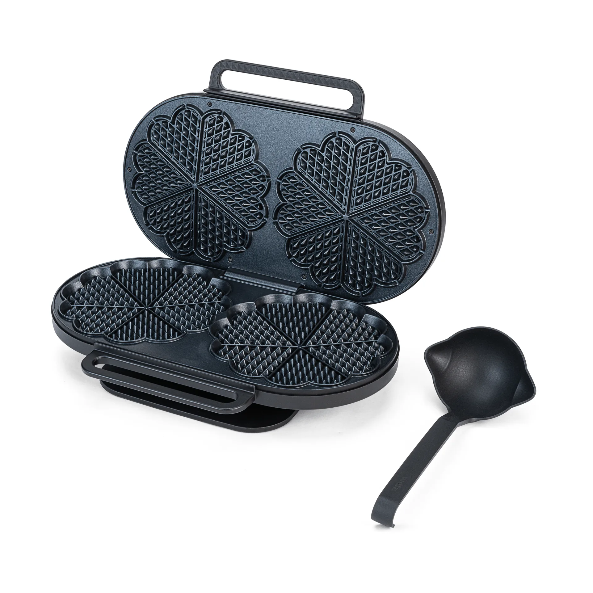 Wilfa WM6DB-220P Grand Double vaffeljern, Svart Wilfa