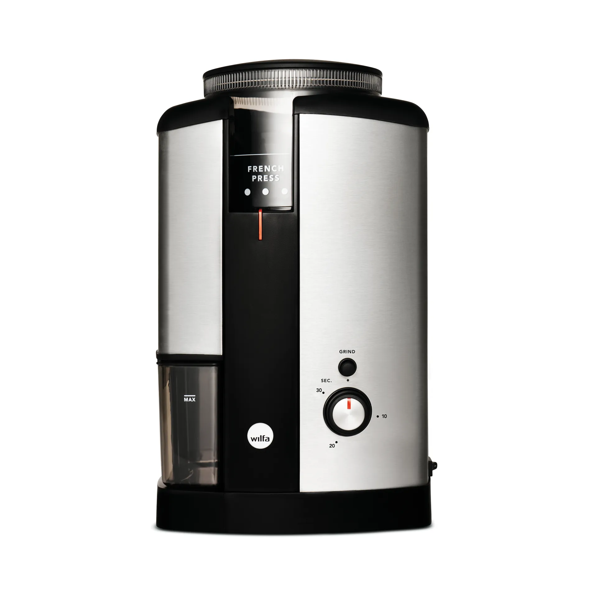 WSCG-2 kaffekvern, Rustfritt stål Wilfa