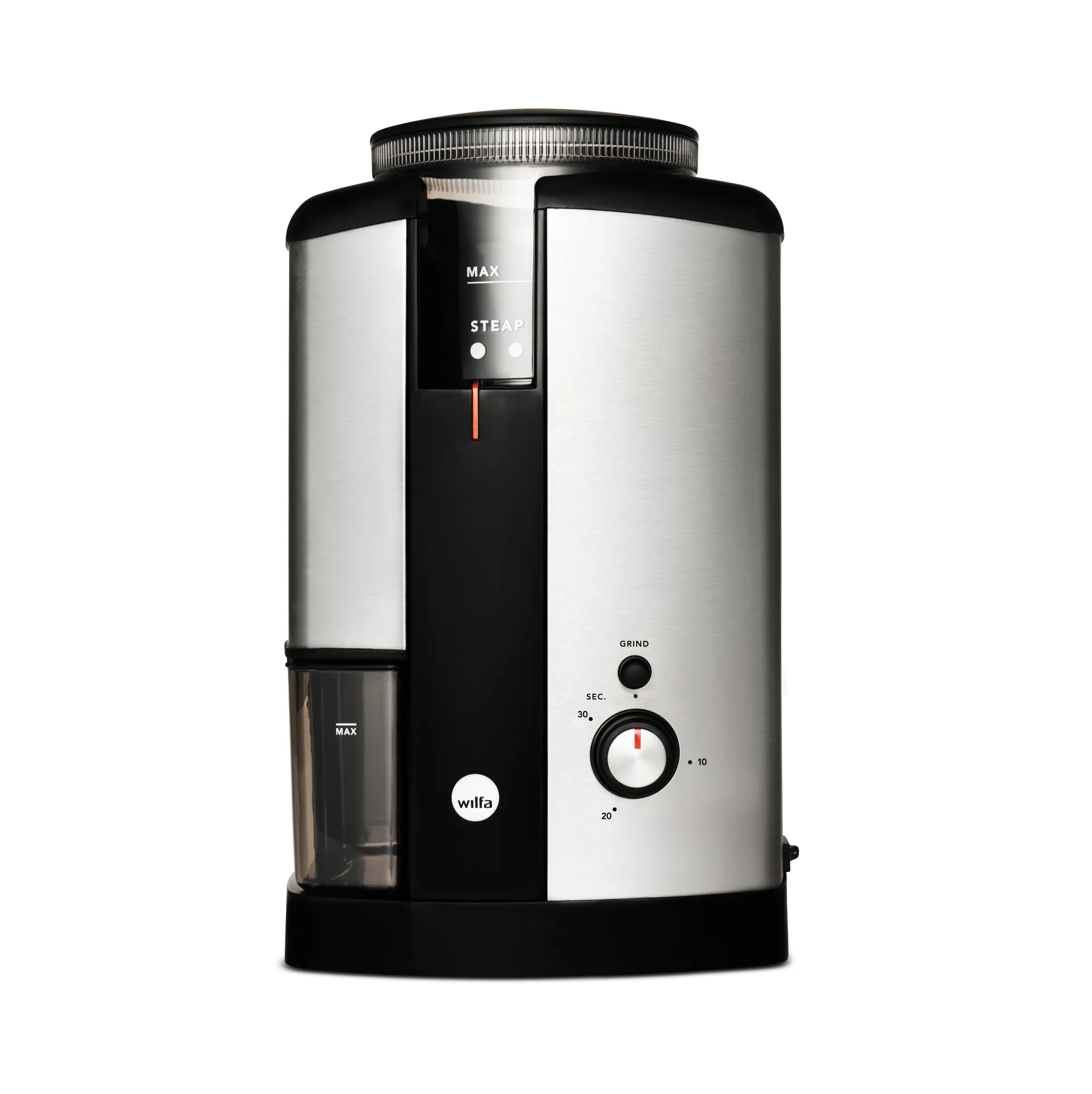 WSCG-2 kaffekvern, Rustfritt stål Wilfa