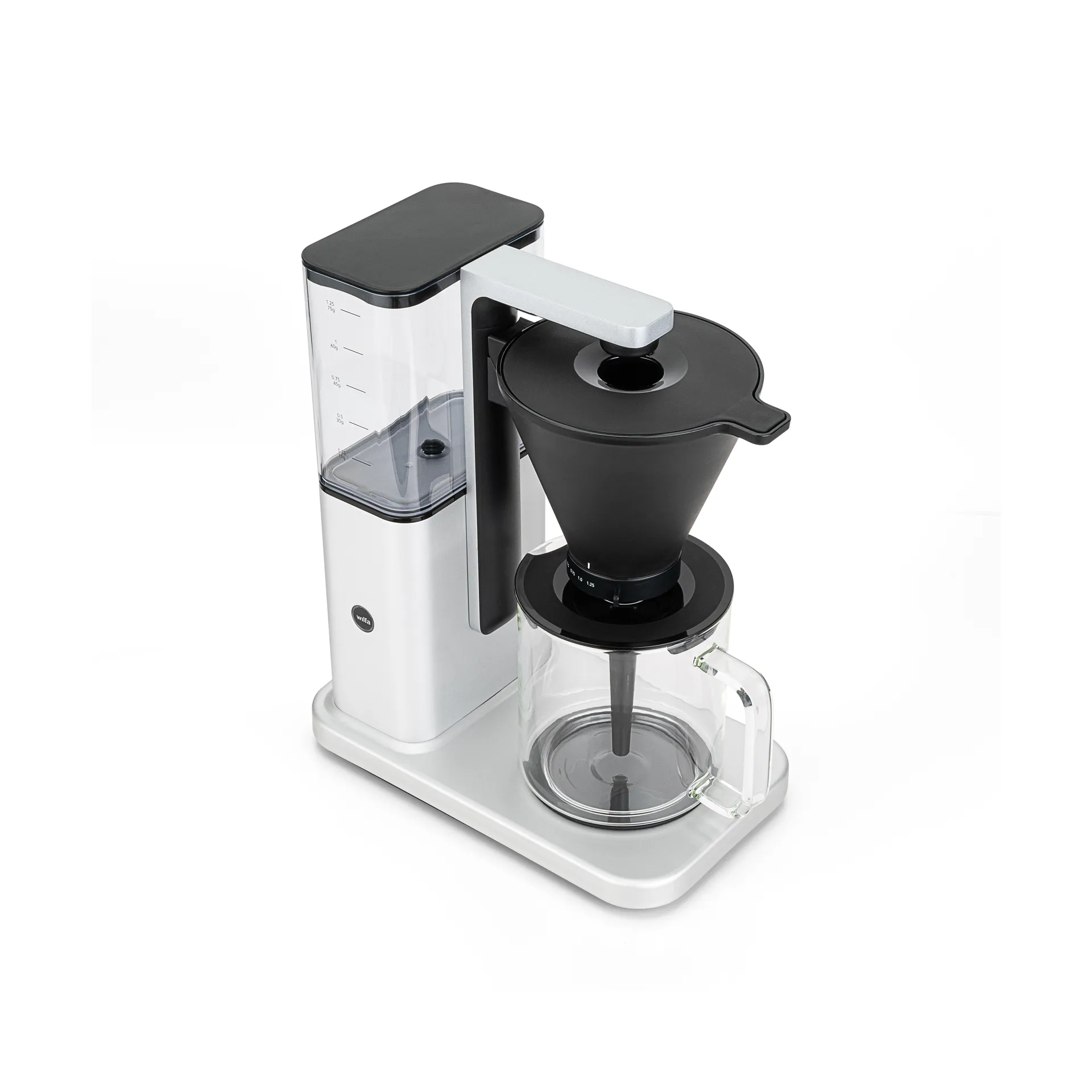 Zense CM10APA-M125 alux kaffetrakter, Sølv Wilfa