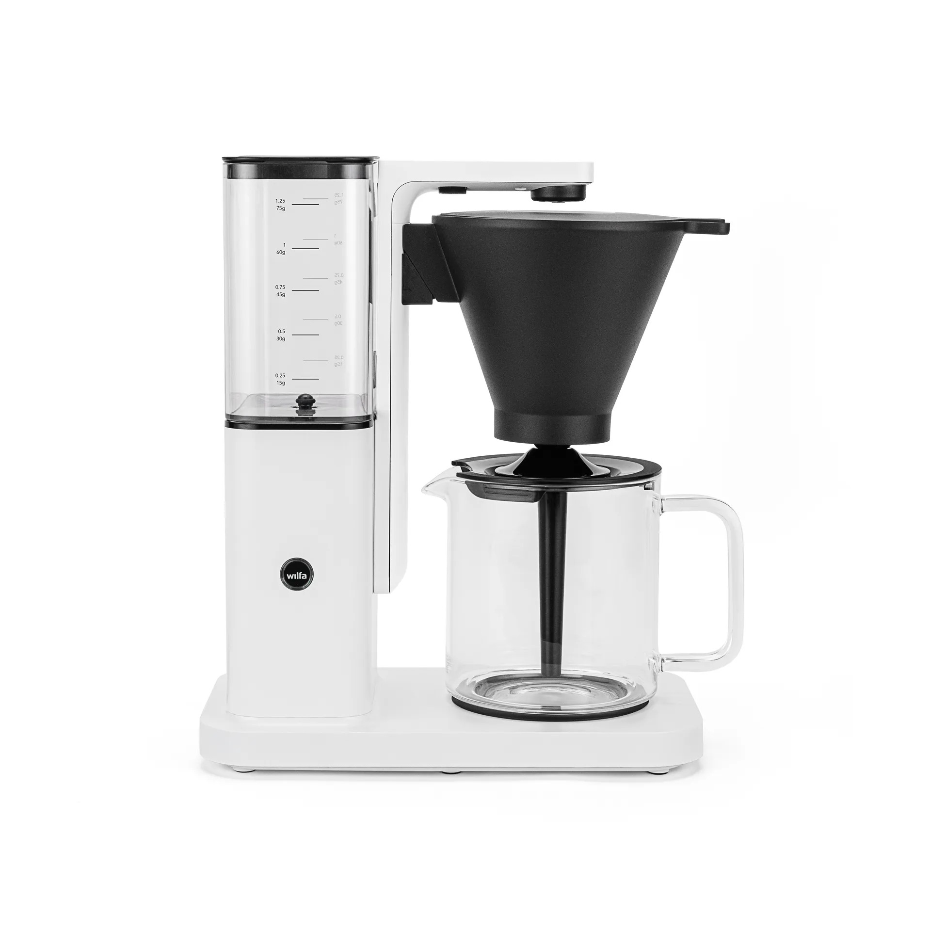 Zense CM10W-A125 auto kaffetrakter, Hvit Wilfa