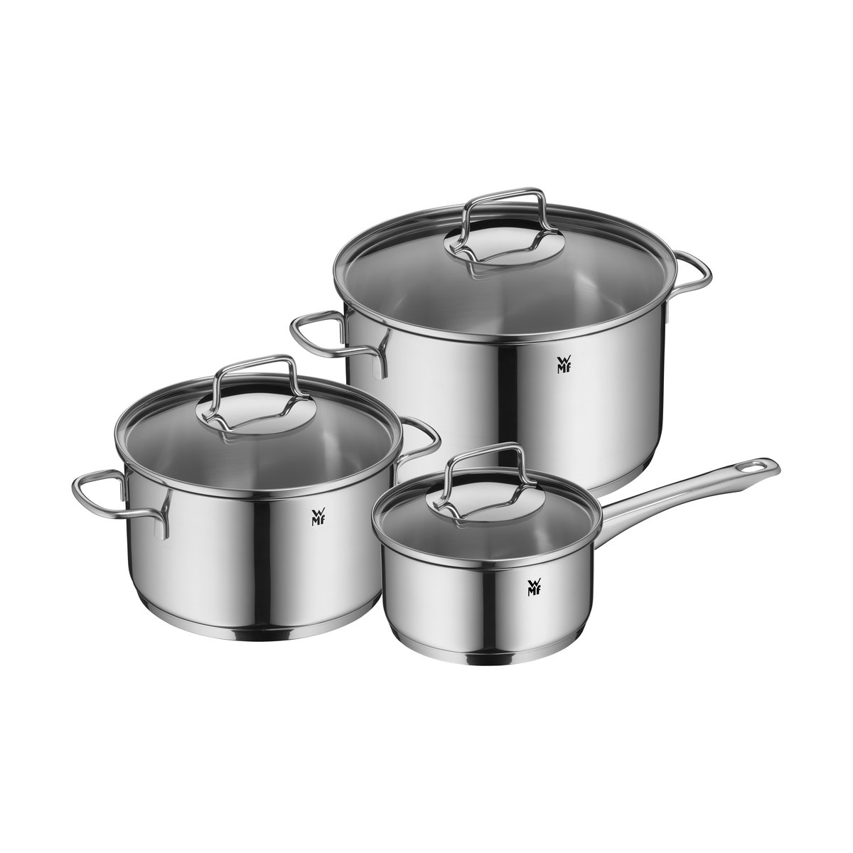 WMF Astoria grytesett 3 deler Rustfritt stål