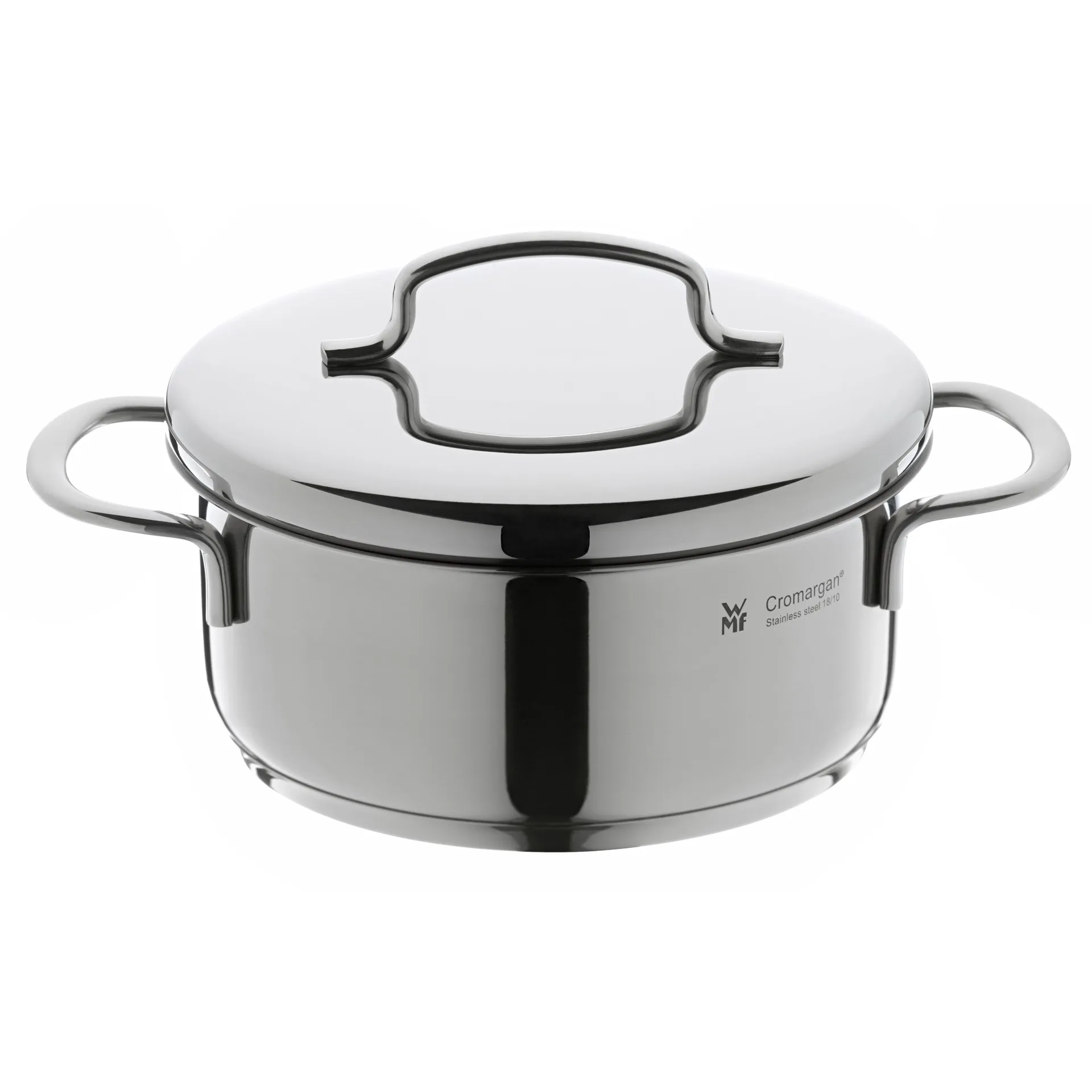 Mini lav gryte med lokk 14 cm, Rustfritt stål WMF