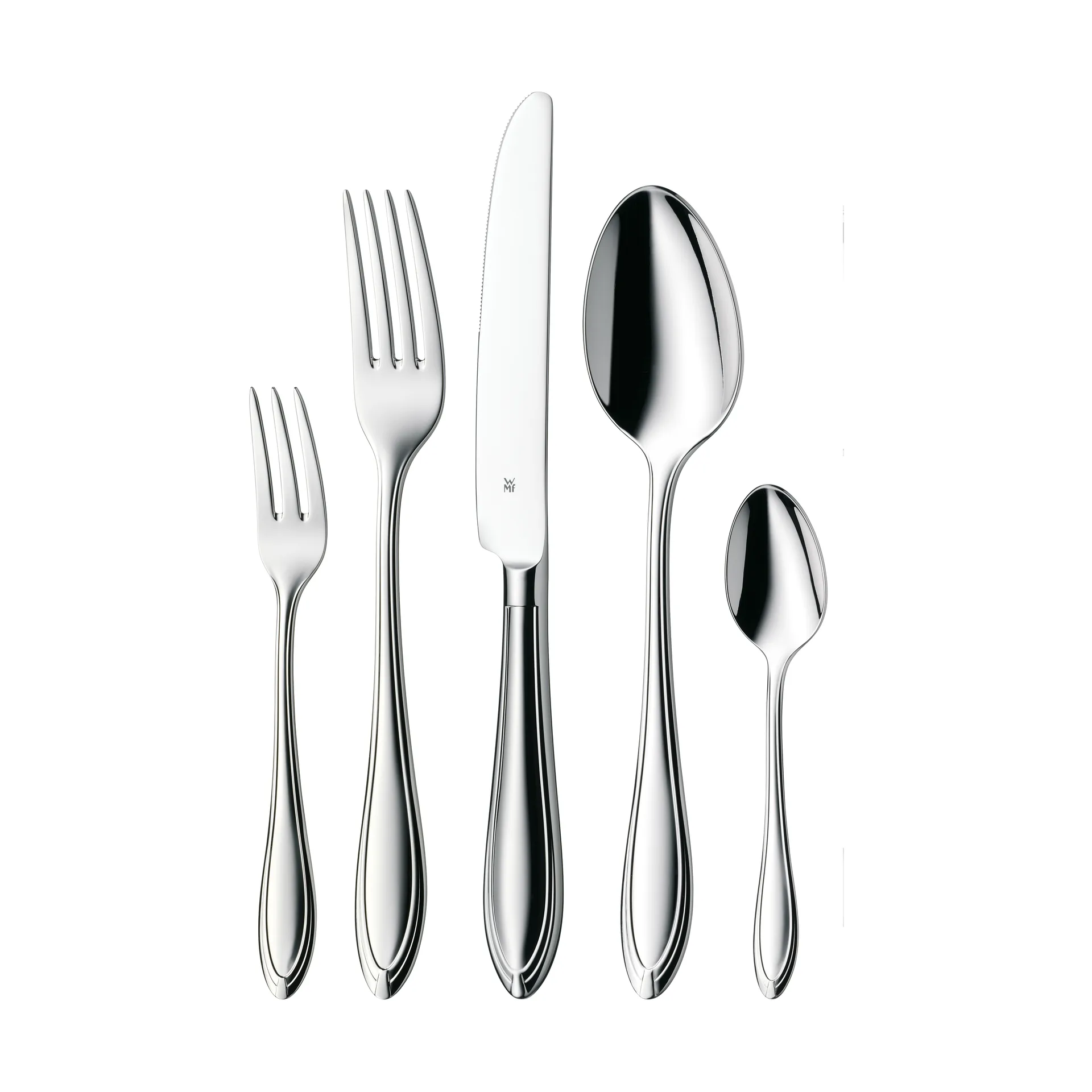 Verona bestikksett cromargan blank, 30 deler WMF