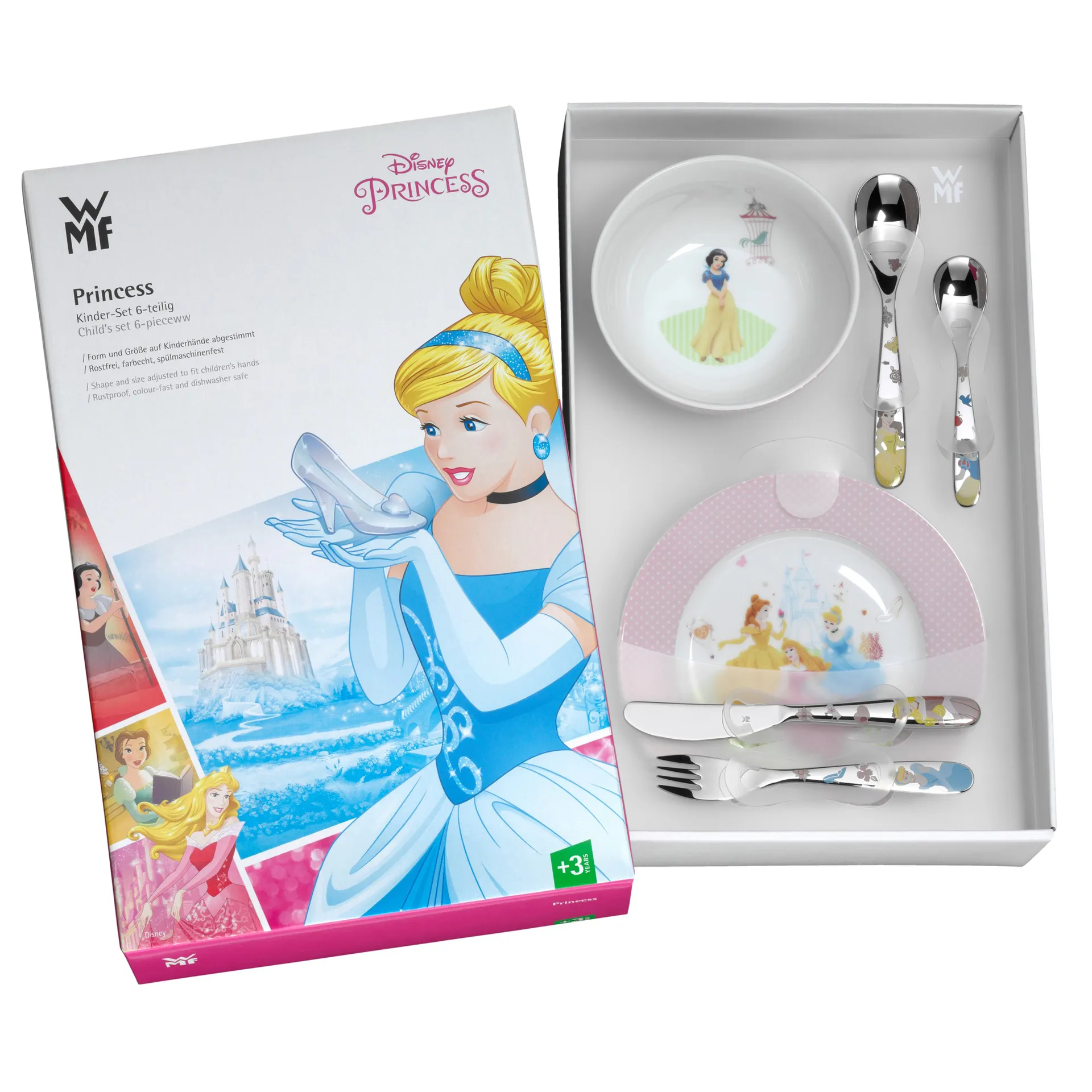 WMF barneservise 6 deler, Disney Princess WMF