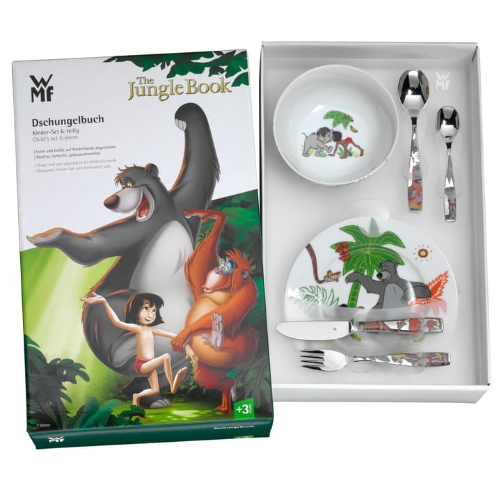 WMF barneservise 6 deler, Jungle Book WMF