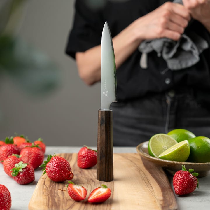 Hana allkniv 12 cm, Rustfritt stål-pakkawood Yaxell