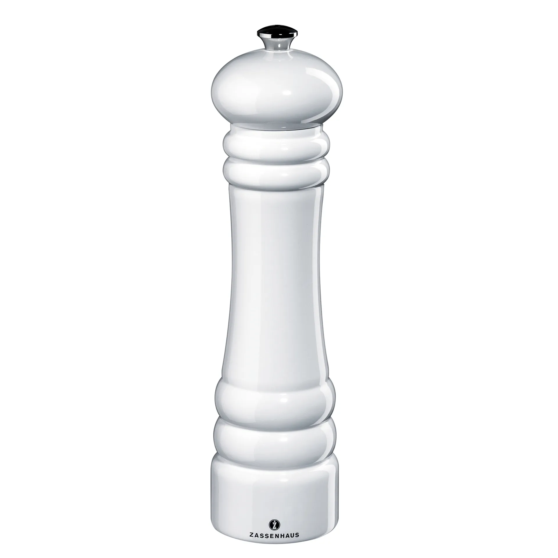 Berlin pepperkvern blank hvit, 24 cm Zassenhaus