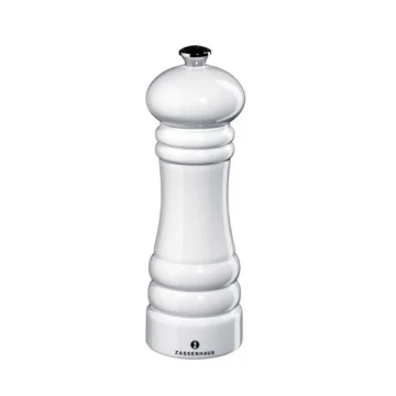 Berlin saltkvern blank hvit - 18 cm - Zassenhaus