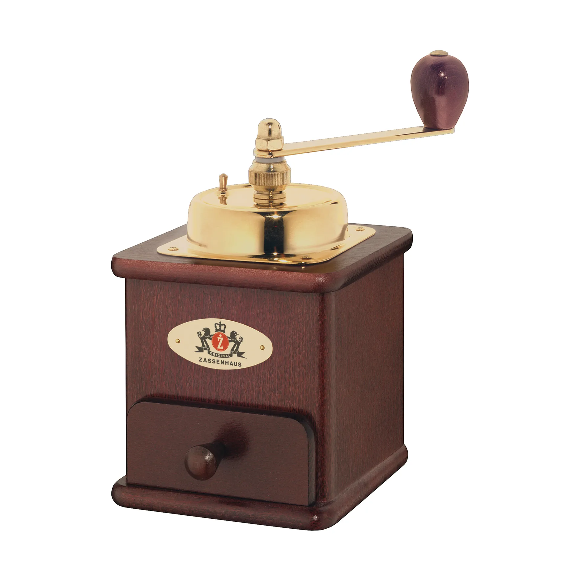 Brasilia kaffekvern, Mahognyfarget Zassenhaus