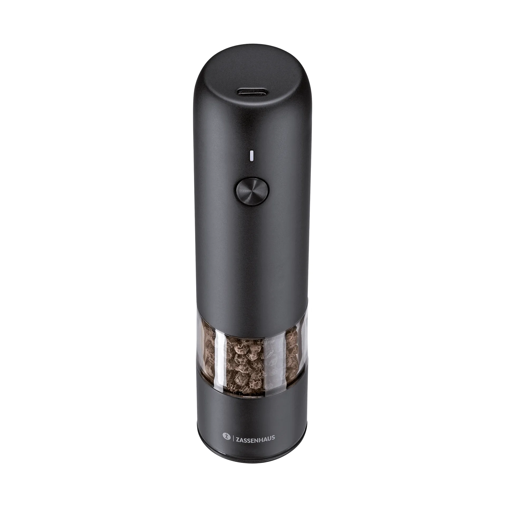 Köln elektrisk pepperkvern, Svart, 14 cm Zassenhaus
