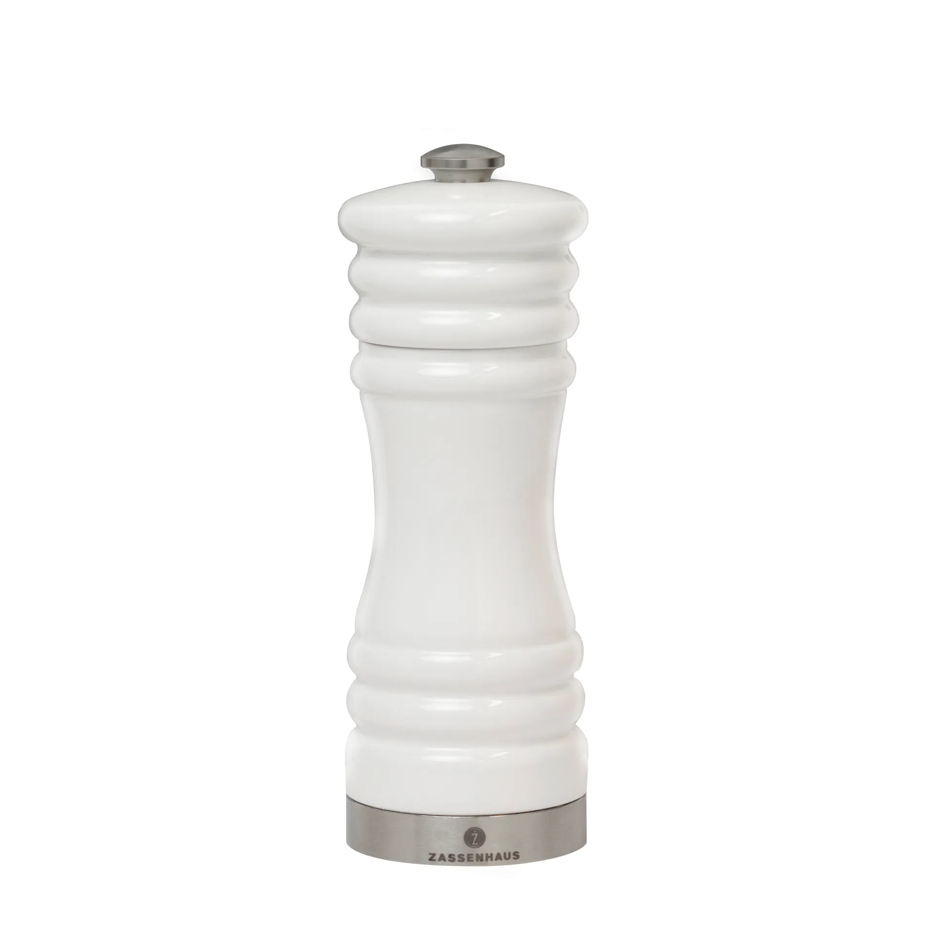 München salt- & pepperkvern blank hvit, 15 cm Zassenhaus