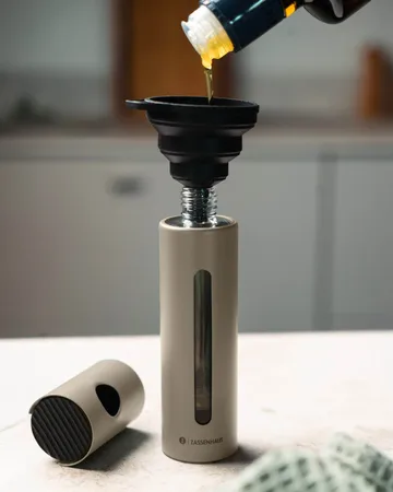 Oleon sprayflaske for olje - Grå - Zassenhaus