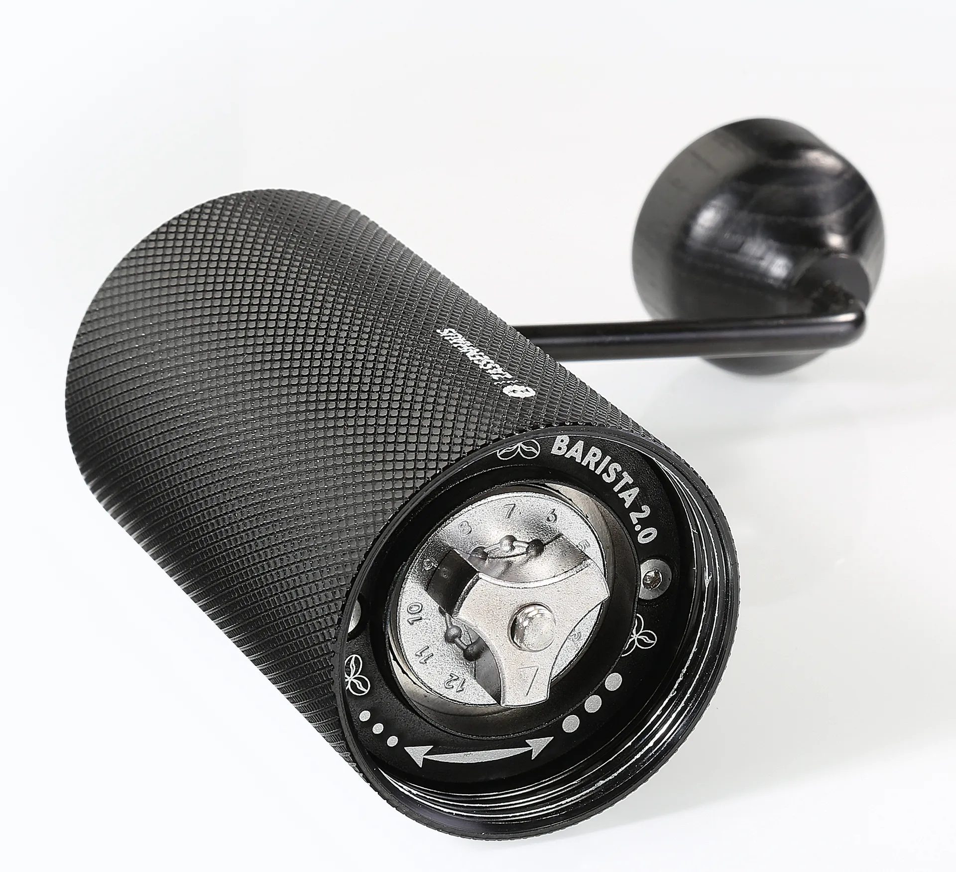 Zassenhaus Barista 2.0 kaffe-/espressokvern, Svart Zassenhaus