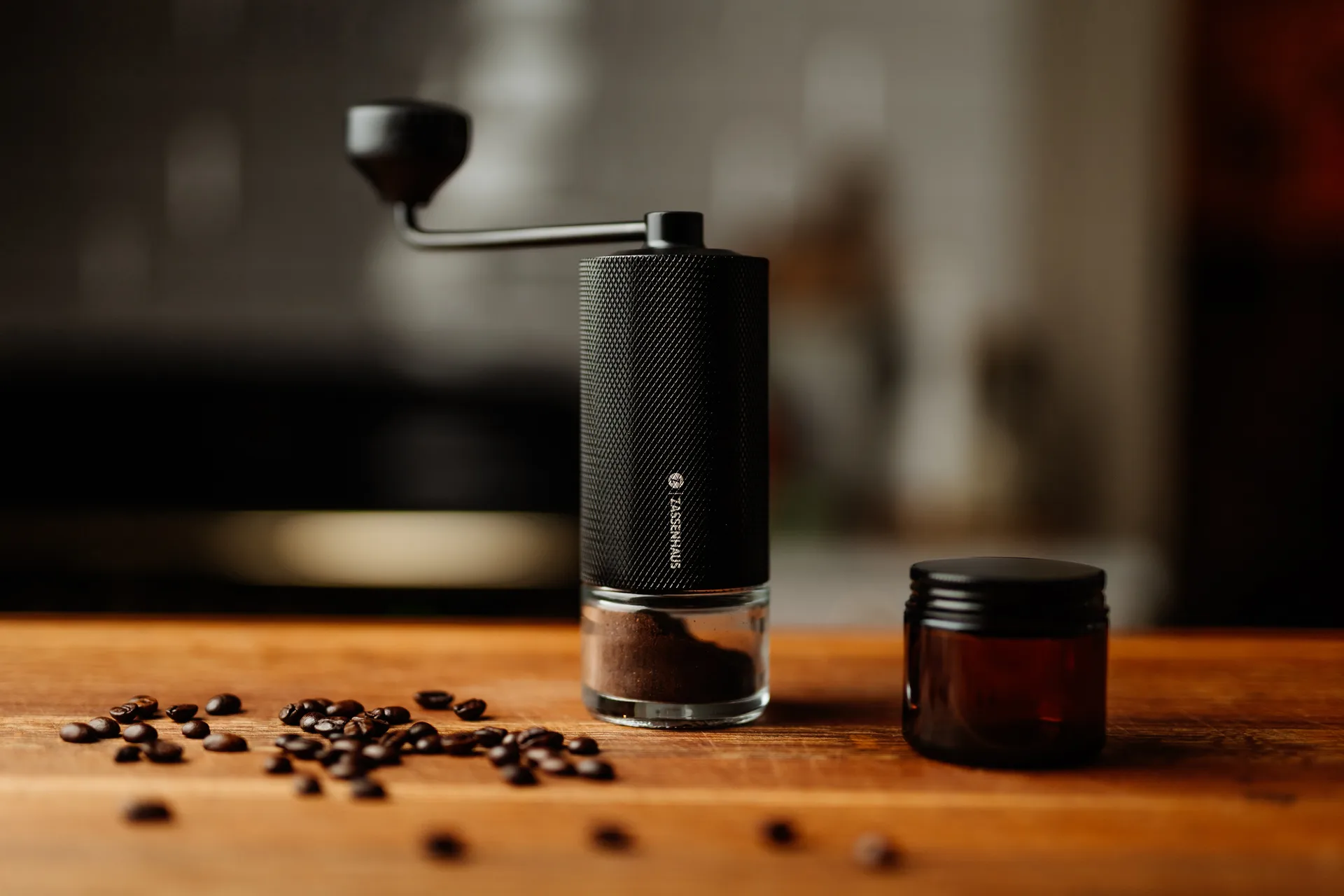 Zassenhaus Barista 2.0 kaffe-/espressokvern, Svart Zassenhaus