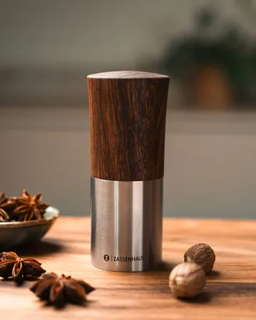 Zassenhaus muskatnøttriver - Duo, valnøtt, 12 cm - Zassenhaus
